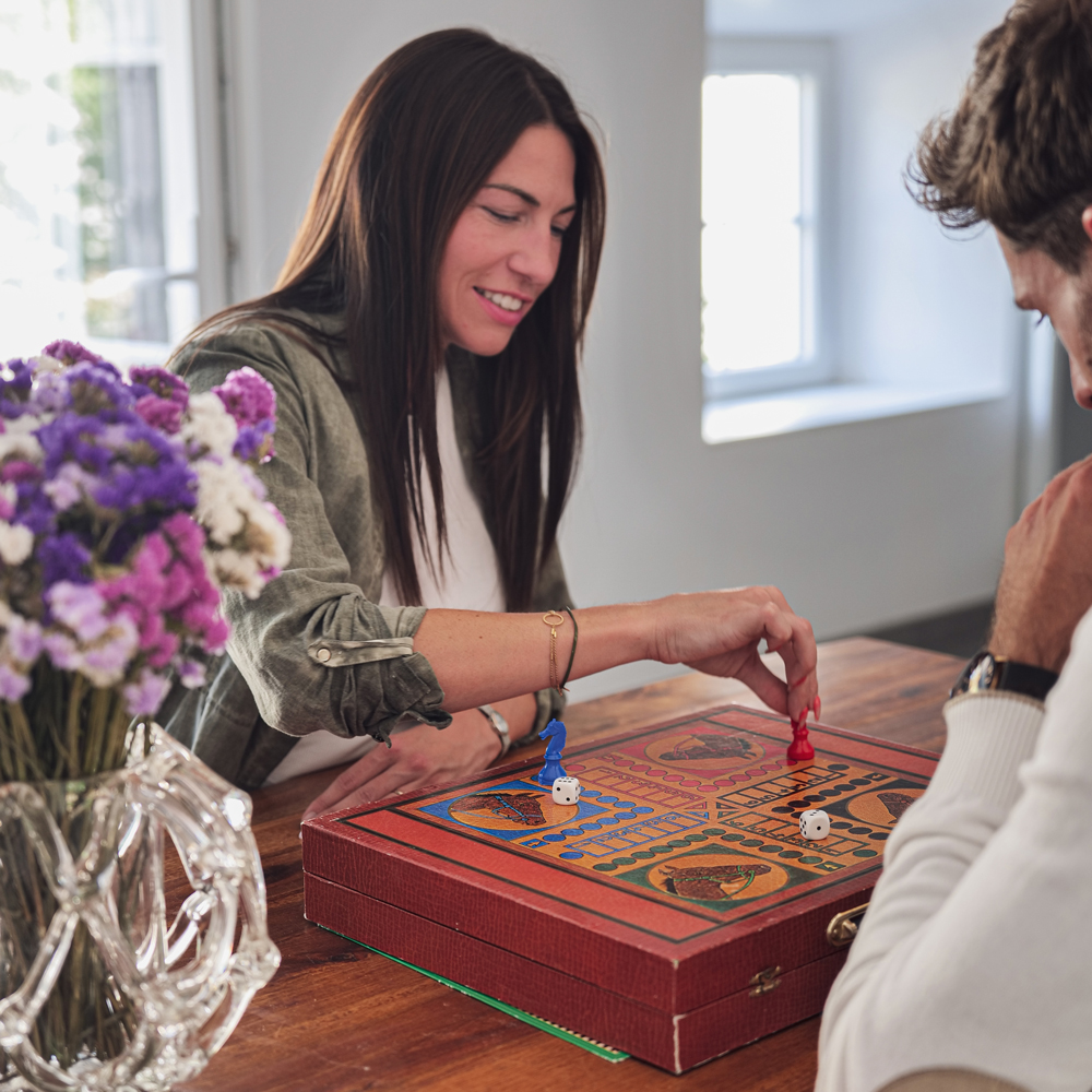 Espace détente et jeux de société pour toute la famille